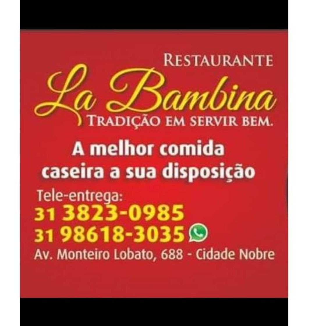 Restaurantes La Bambina Pizzaria