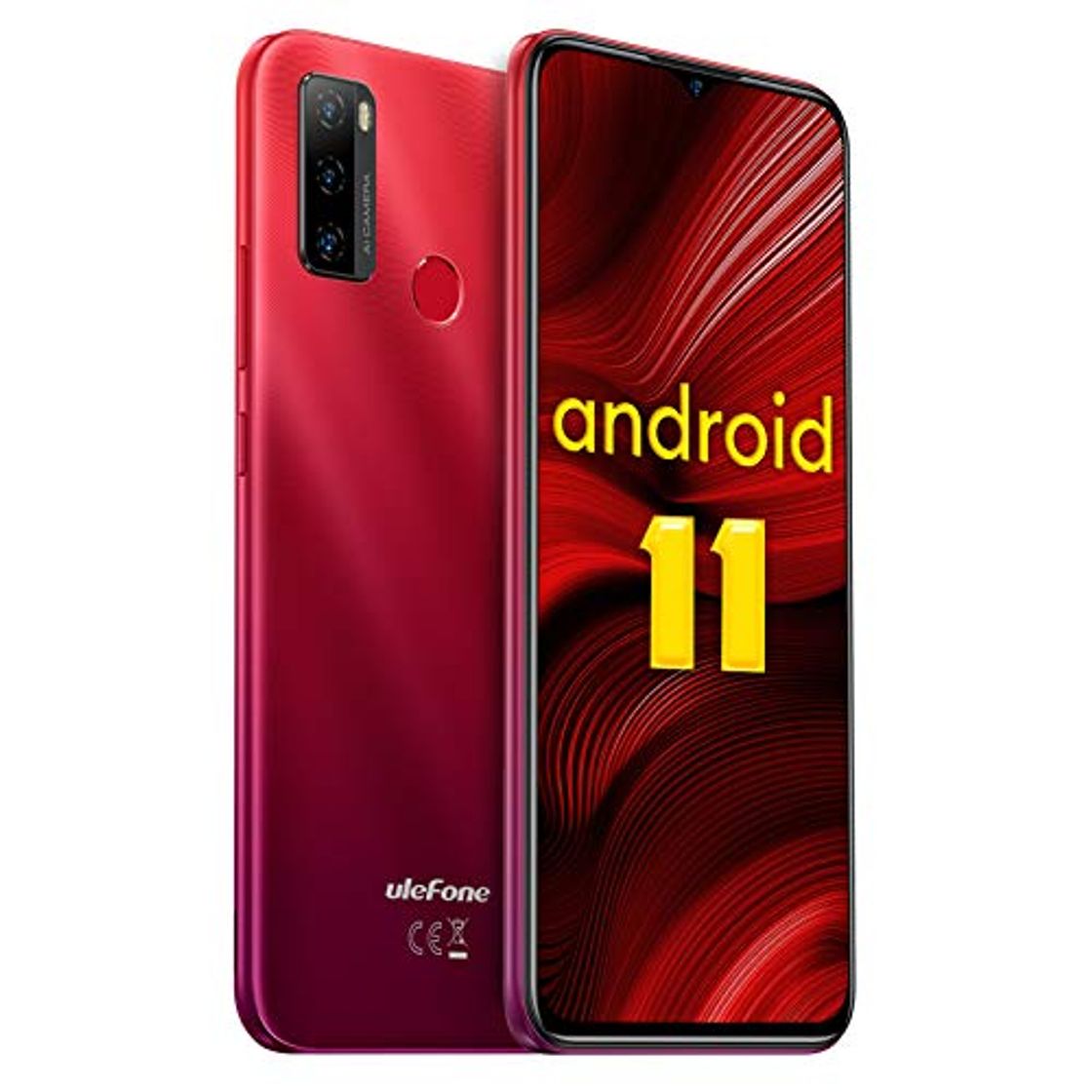 Electronics Android 11 Teléfono Móvil Libres, Ulefone Note 10 4G Octa-Core 6.52'' HD