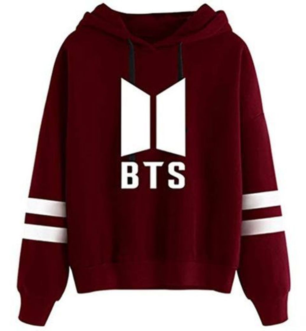 Moda Socluer Sudaderas con Capucha para Mujer BTS Fans con Capucha Casual de Cool Calle Invierno Chic para Mujer