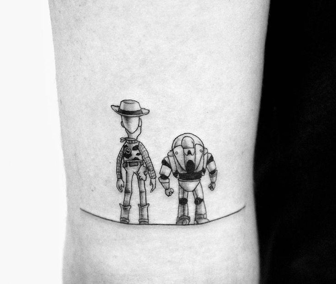 Moda Tattoo Woody e Buzz