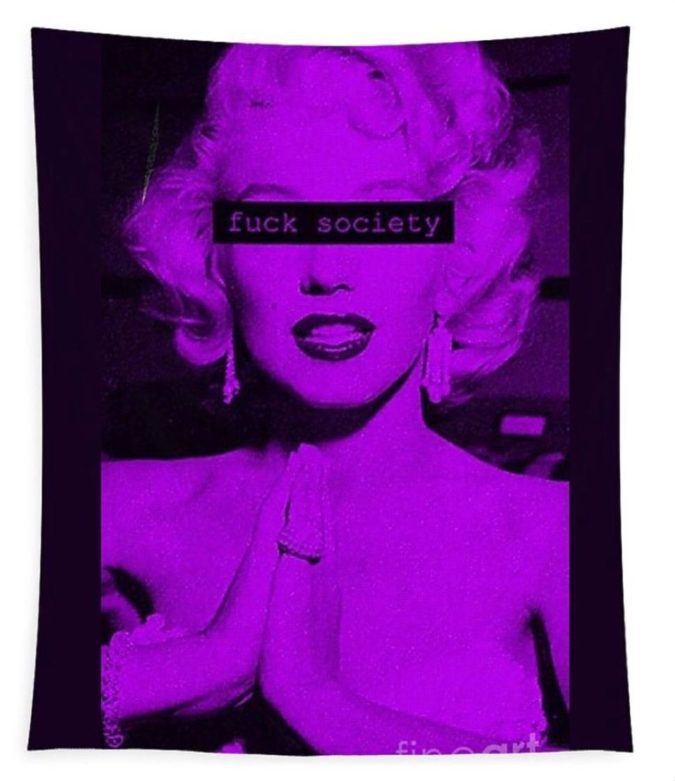 Fashion Wallpaper “Fuck society”