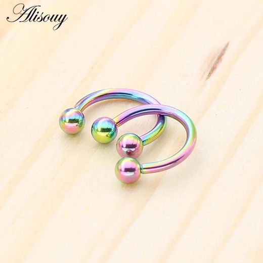 Piercing arcoiris