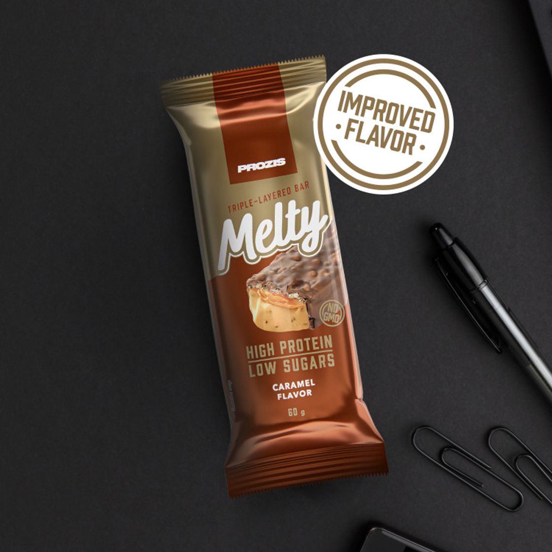 Barrita Proteínas caramelo Prozis