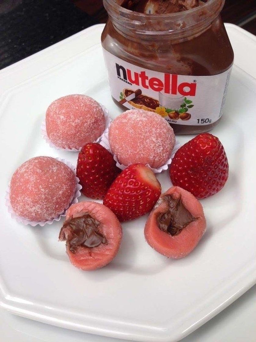 Fashion Docinho de morango com nutella 🍓