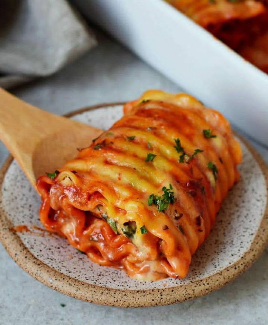 Fashion Vegan Lasagna rolls