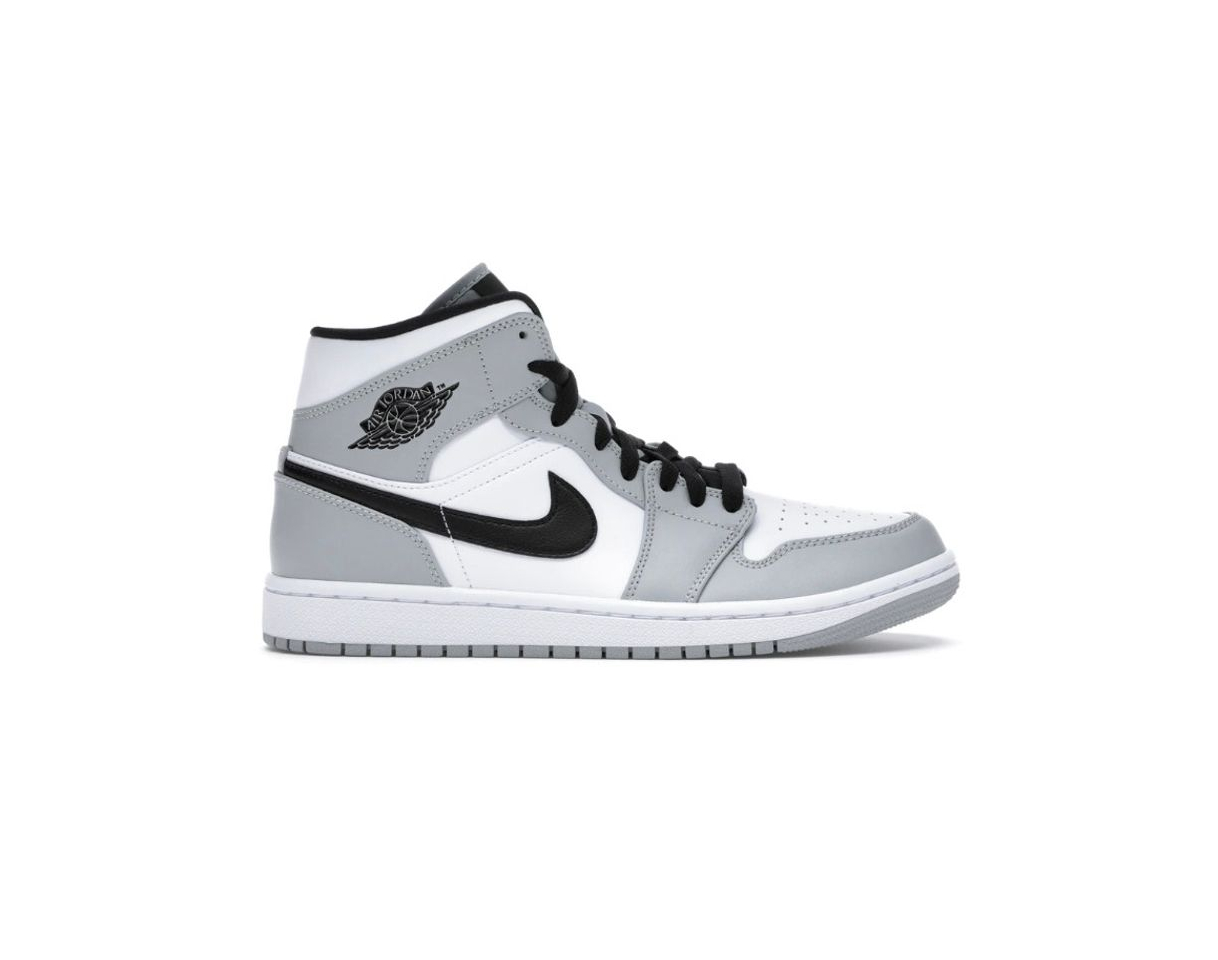 Moda Jordan 1 Mid Light Smoke Grey 