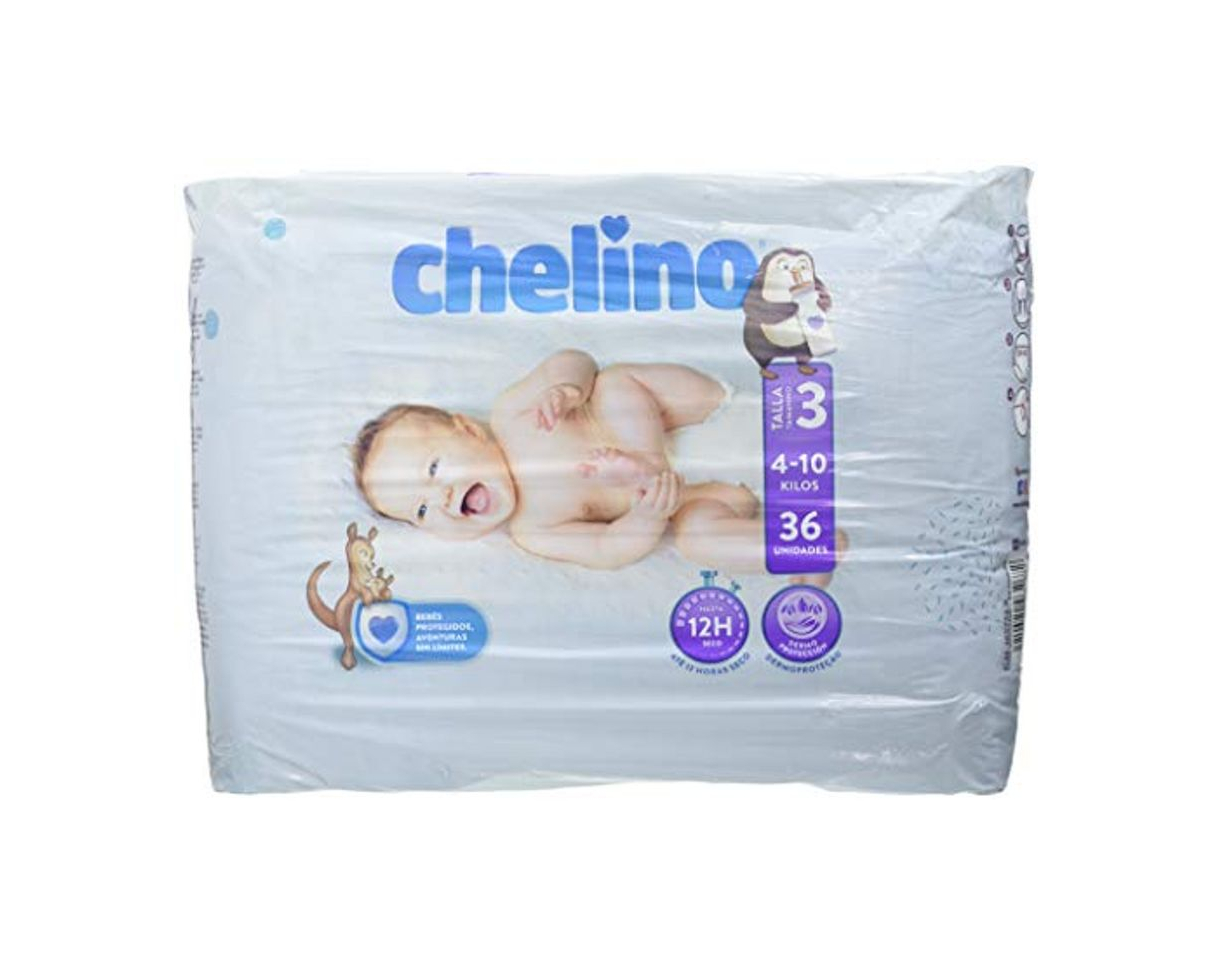 Producto Chelino Fashion & Love, Talla 3, Pack de 6