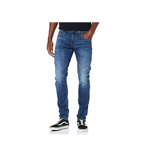 G-STAR RAW 3301 Deconstructed Skinny Vaqueros, Medium Indigo Aged 8968-6028, 34W