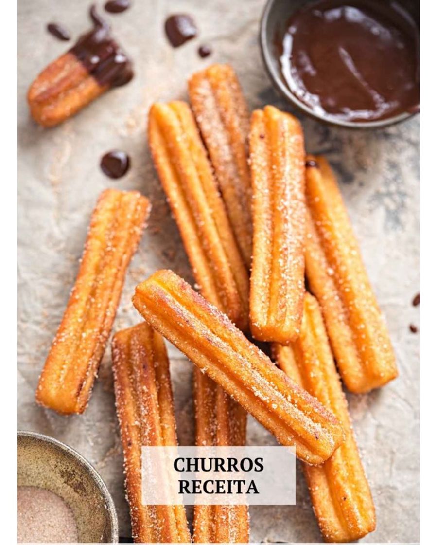 Moda Receita de Churros Caseiros.