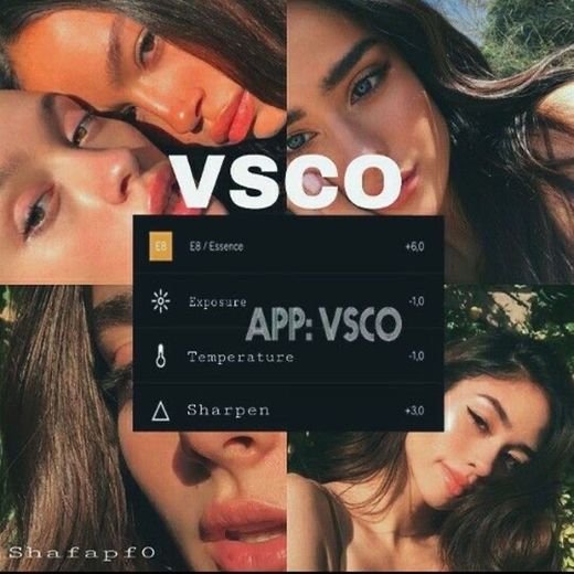 VSCO edições 