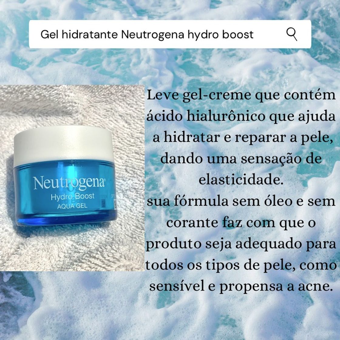 Moda Gel-creme Neutrogena Hydro boost 