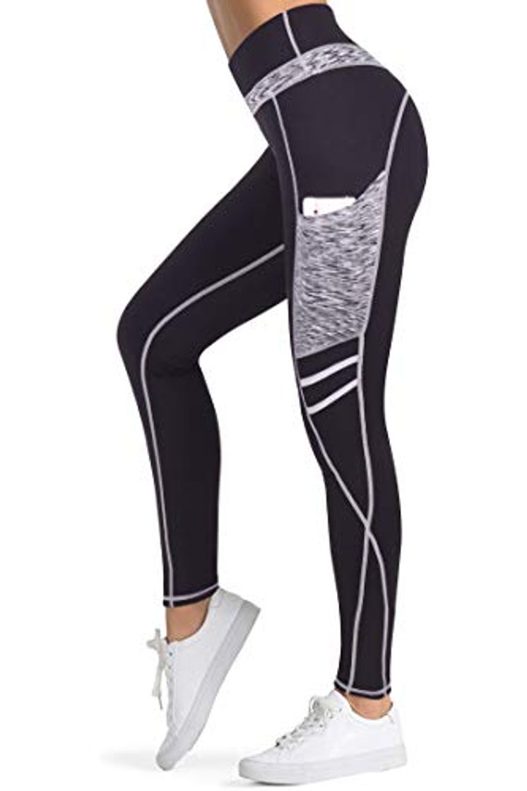 Fashion 3W GRT Leggings mujer fitness,Mallas Deportivas de Mujer,Pantalones elásticos de yoga con