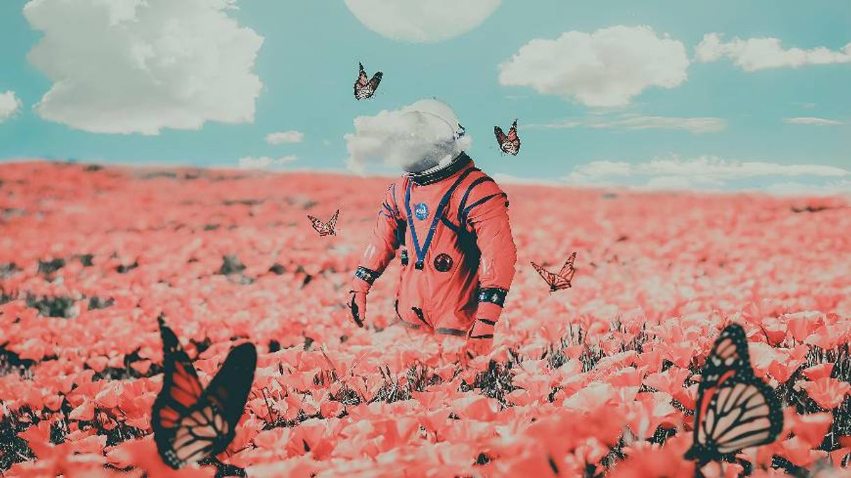 Moda Flowers in the space 👨‍🚀🌌