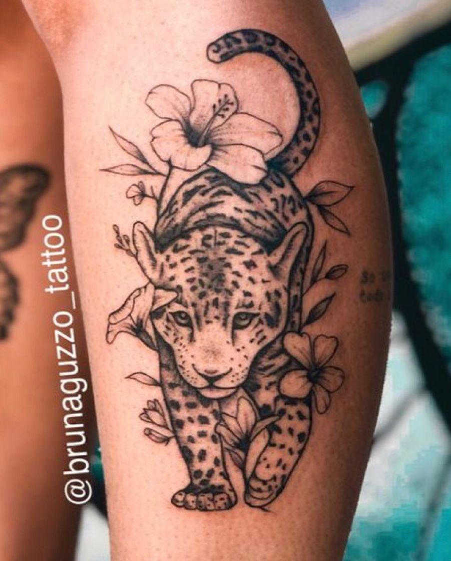 Moda Tattoo onça 🐆 