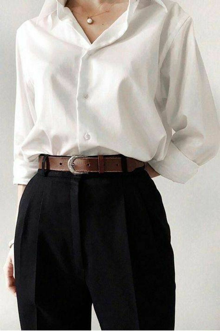 Fashion Outfit Sencillo Blanco y Negro