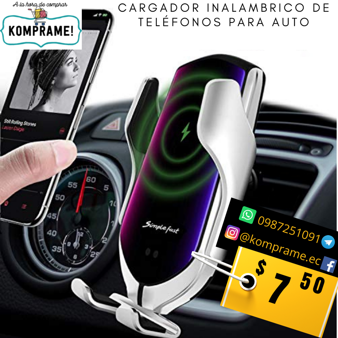 Productos Cargador inalambrico para auto