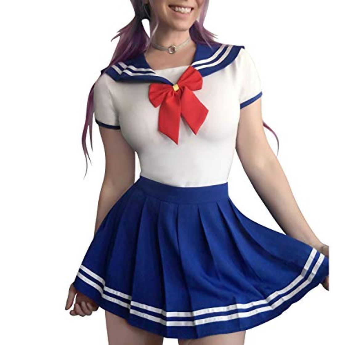 Products Cosplay Magical Onesie SailorBlue Conjunto de falda