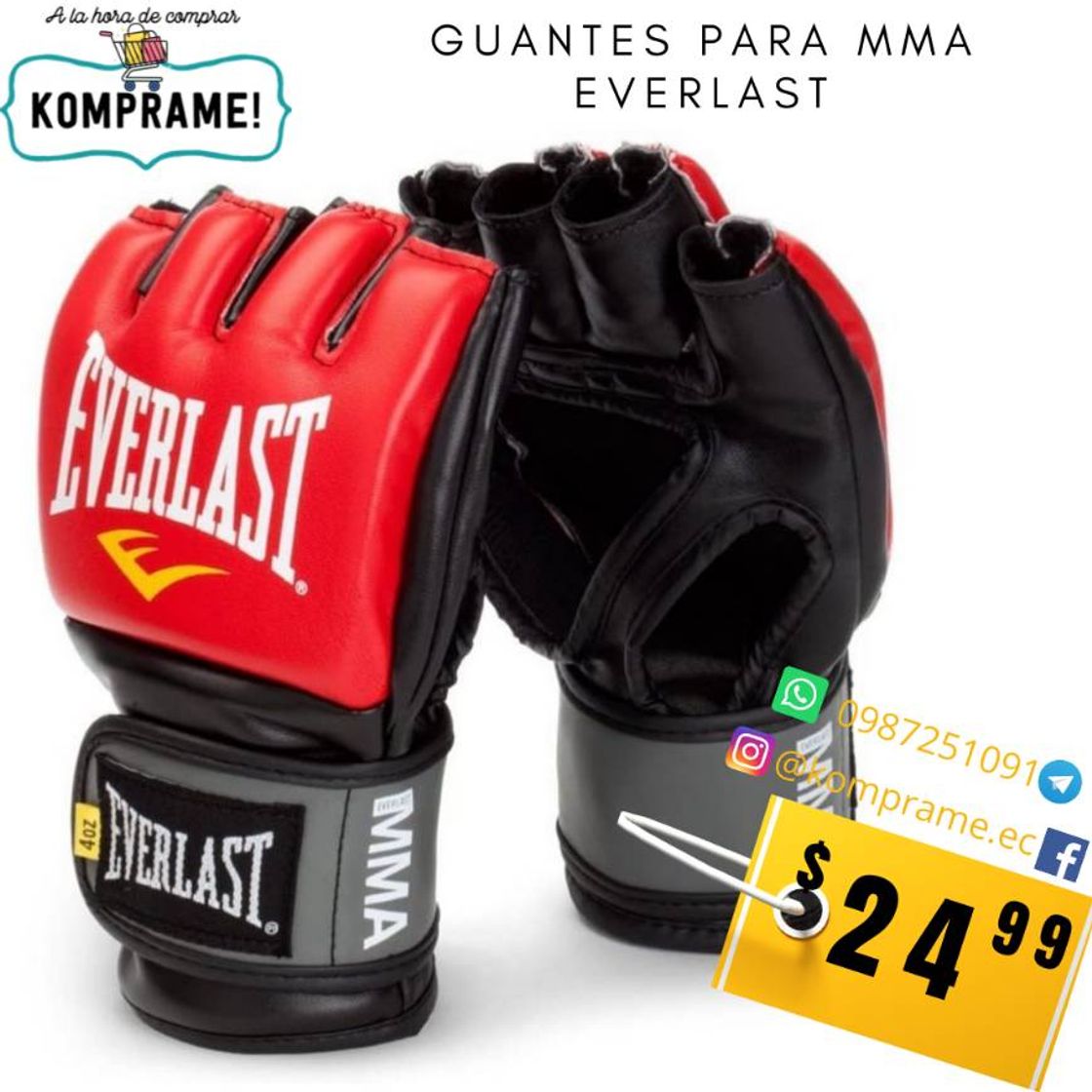 Producto Guantes de pelea para MMA