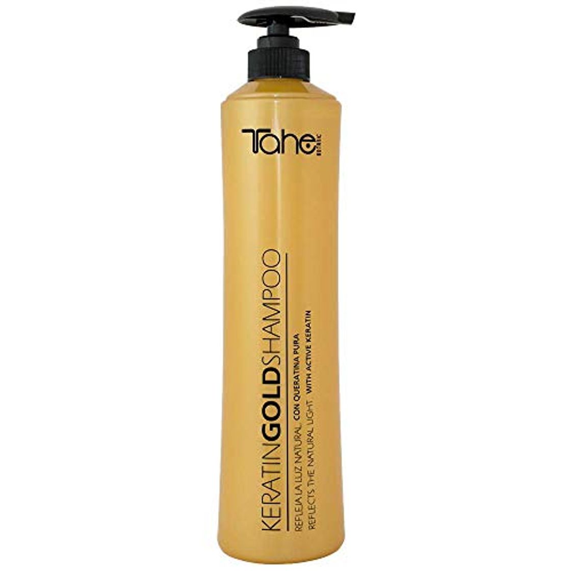 Belleza Tahe Keratin Gold Champú con Keratina Pura y Oro Líquido con Aporte