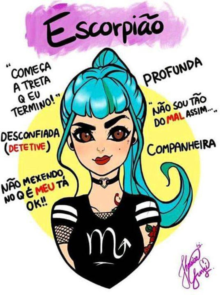 Moda Signo escorpião 