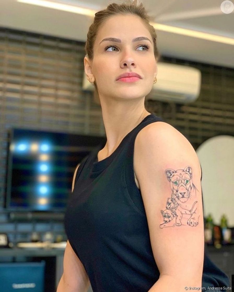 Moda Tatuagem maravilhosa essa da Andressa! 😍