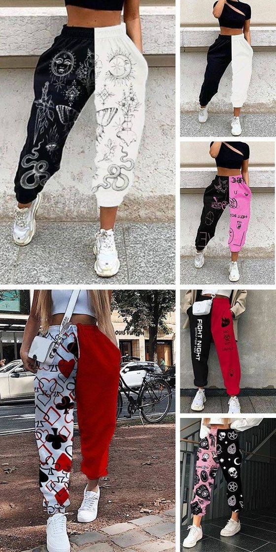 Moda Calças jogger 