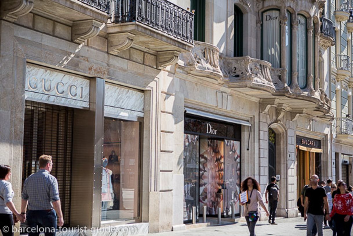 Lugares Passeig de Gràcia