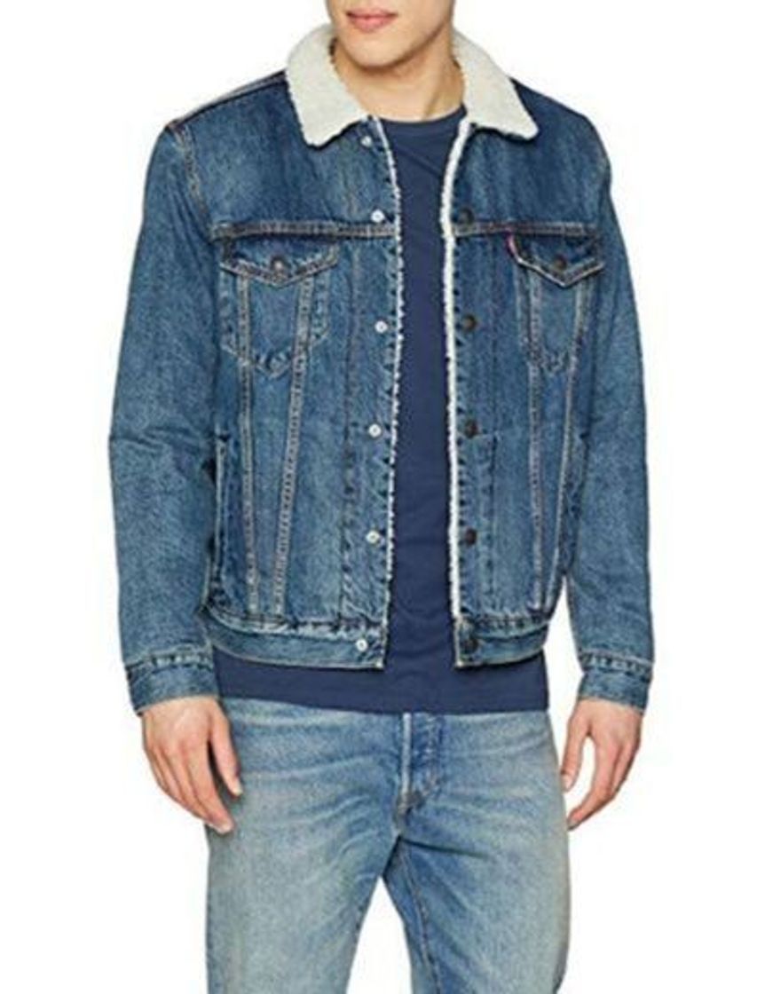 Social Levi's Type 3 Chaqueta Vaquera, Azul