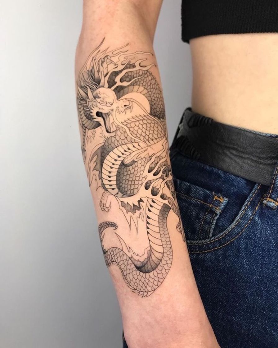 Social Tatuagem de dragão 🐉 