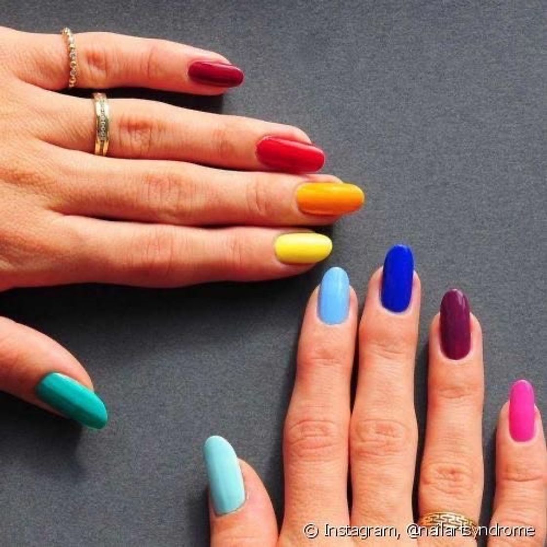 Fashion Unhas coloridas 💅🏻