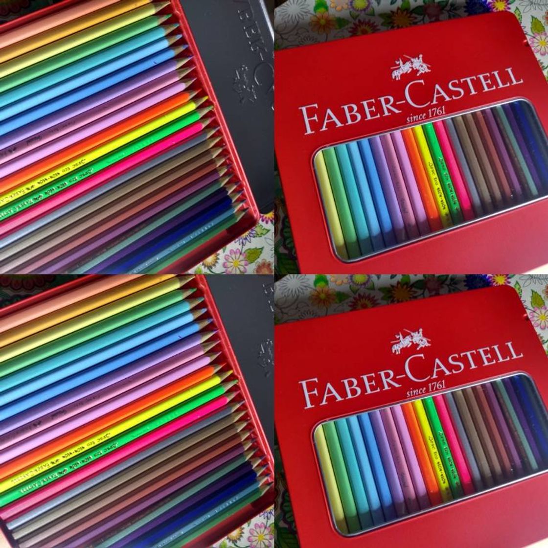 Moda Lápis de cor Faber Castell✍🏽