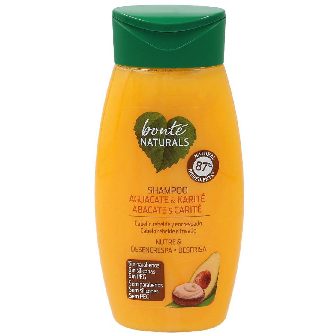 Fashion BONTE champú aguacate y karité antiencrespamiento bote 250 ml ...