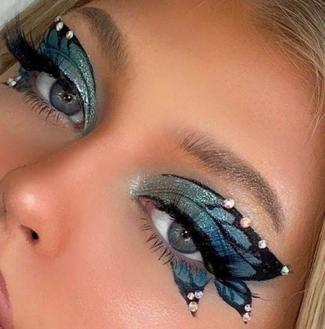 Moda ⊹butterfly makeup᭡