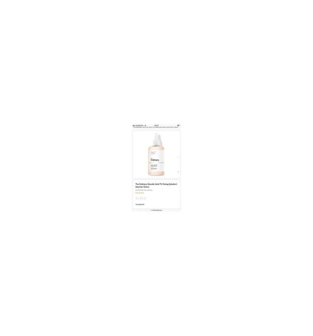 Belleza The Ordinary Glycolic Acid 7pct Toning Solution