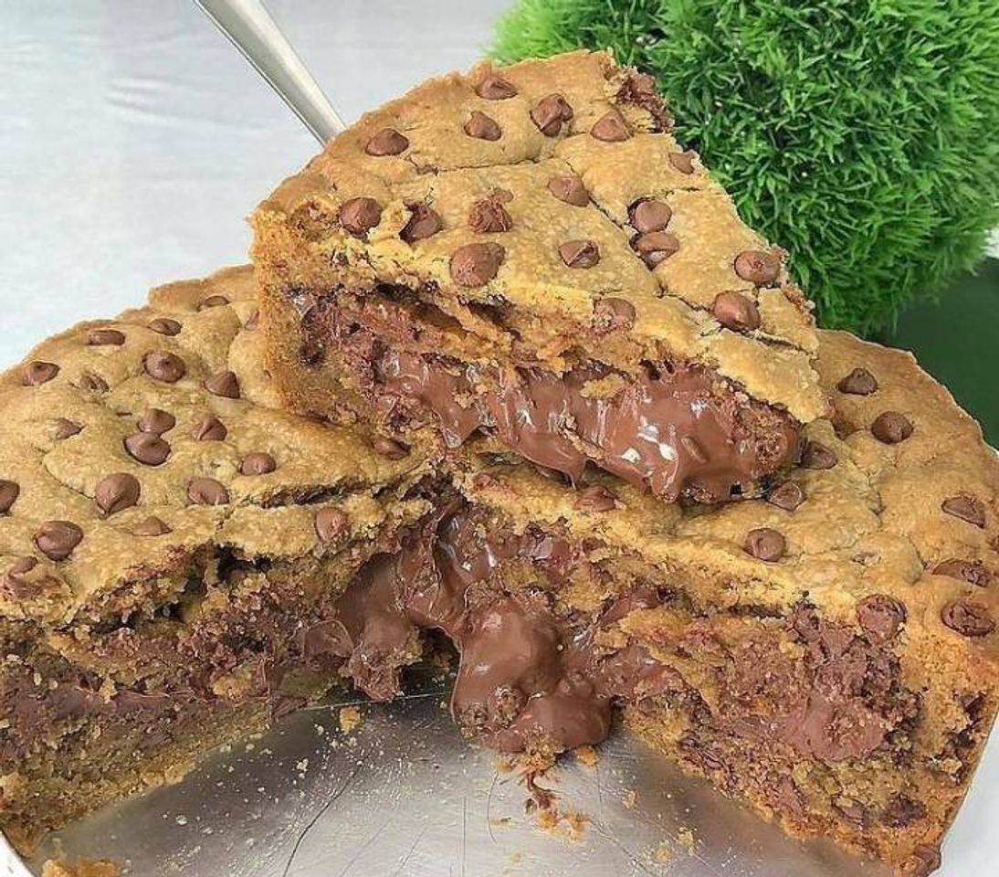 Restaurants Torta cookie mega recheada de chocolate😱❤️