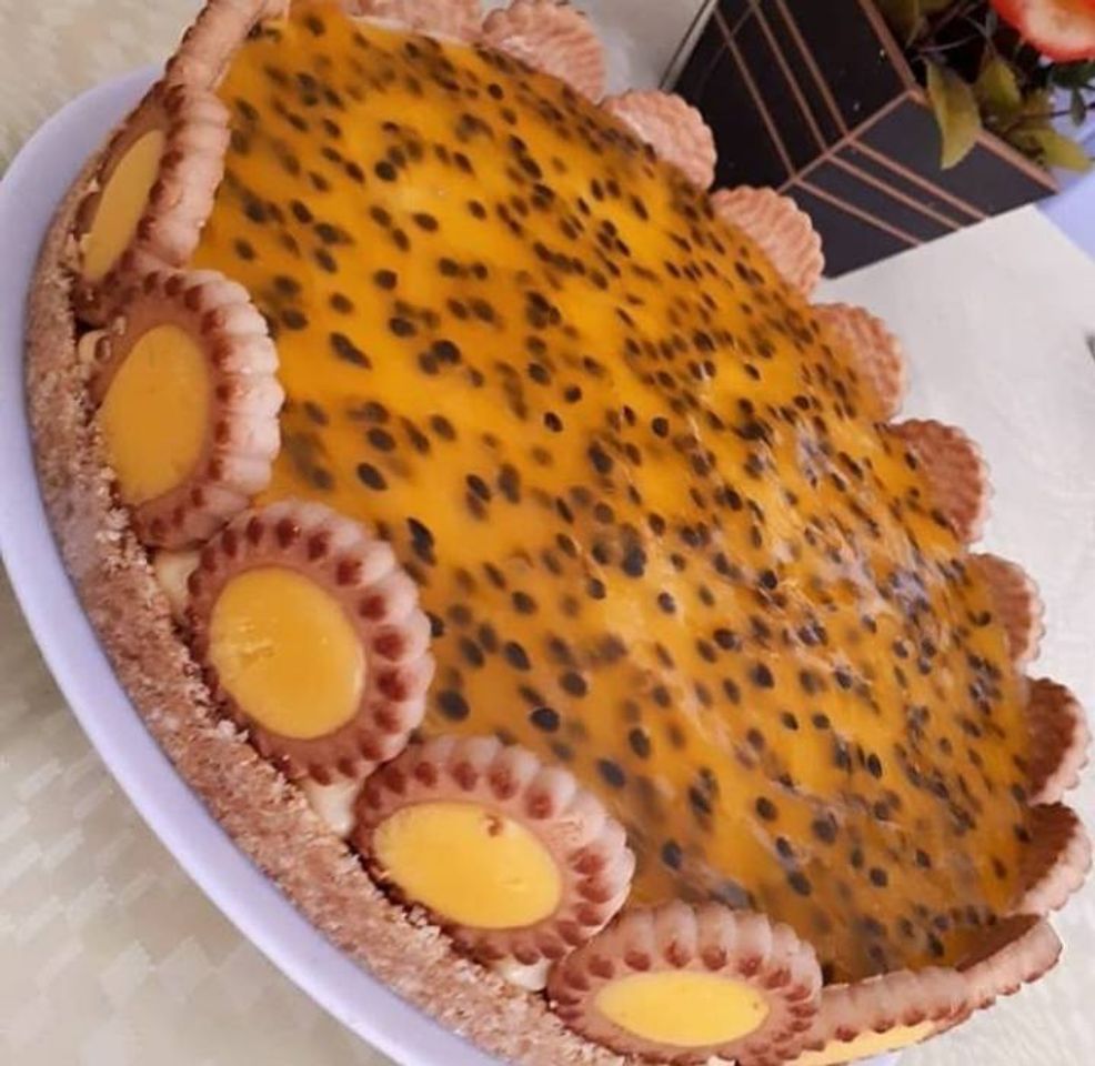 Fashion Torta de maracujá 