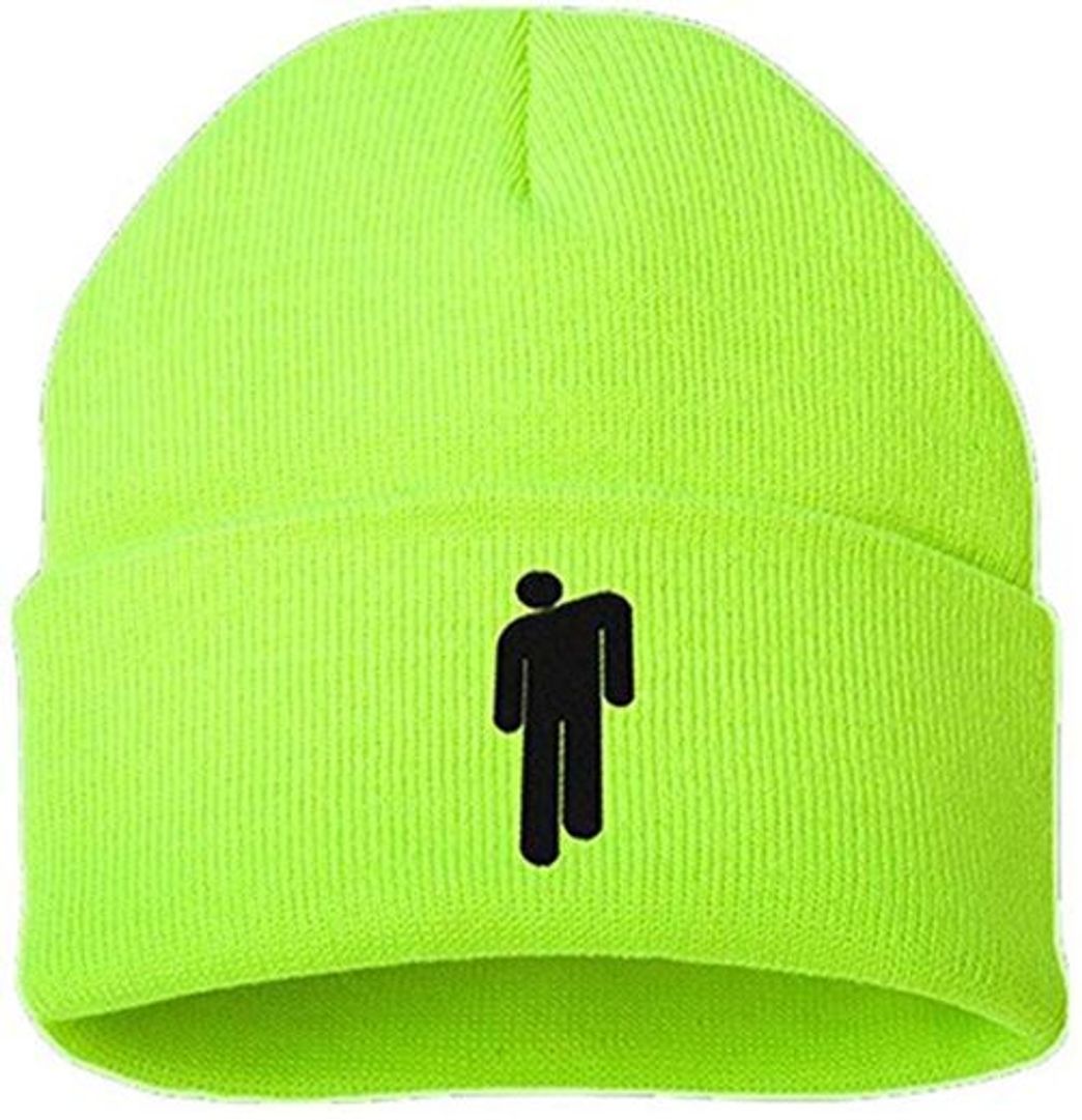 Moda Billie Eilish Gorro de algodón Casual para Hombres, Mujeres, Gorro de Invierno