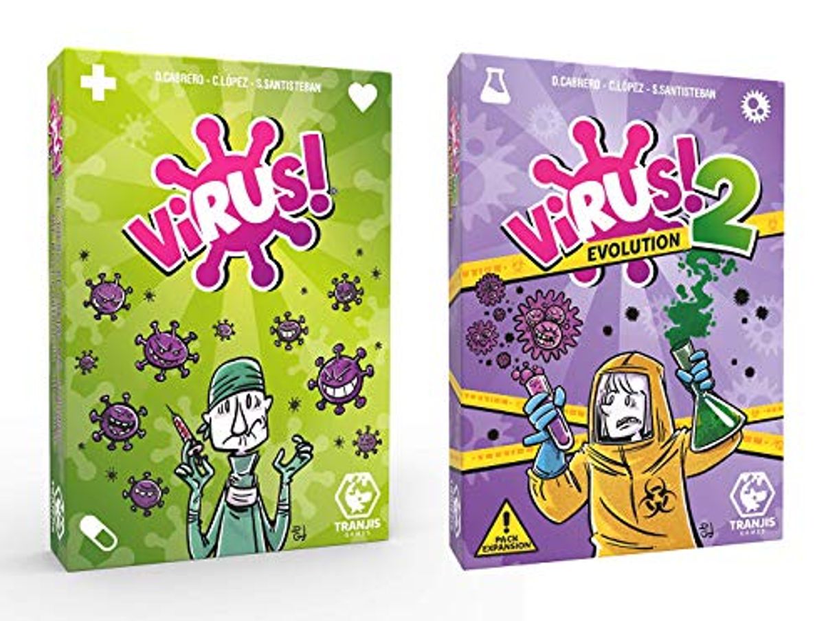 Social Outletdelocio. Pack Juego de Cartas Virus