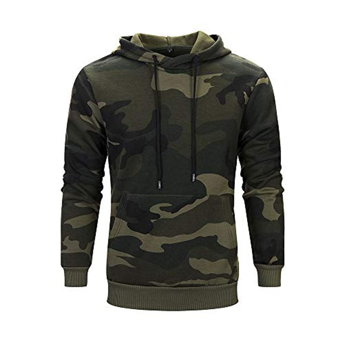 Fashion Sudaderas con Capucha para Hombre Camuflaje Jersey Ciclismo Suéter Manga Larga Hombre Ropa de Deporte Hoodie Chándal con Cordón Hombre riou