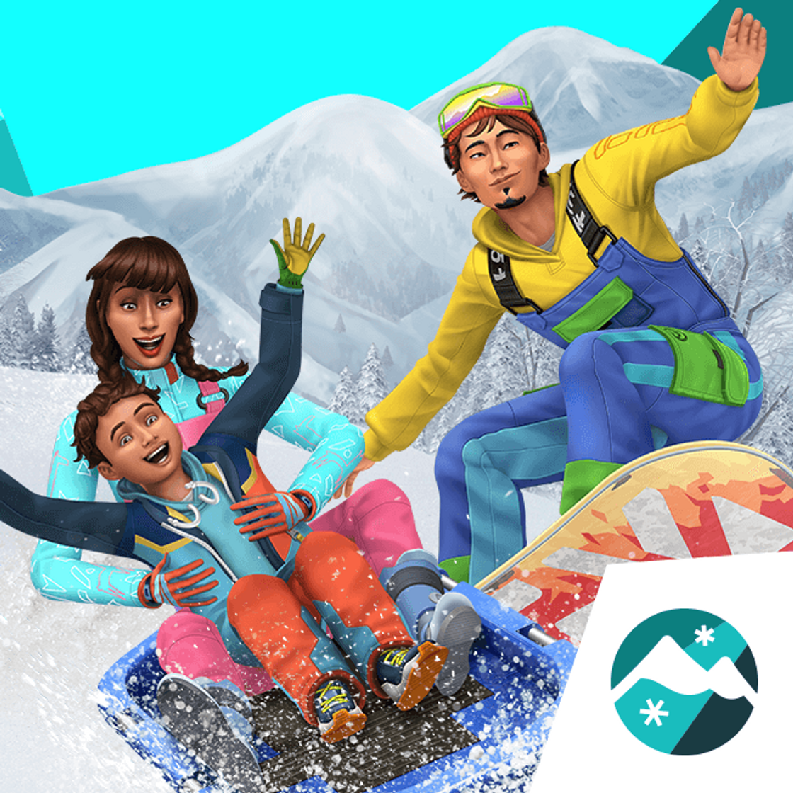 Videogame The Sims 4: Snowy Escape