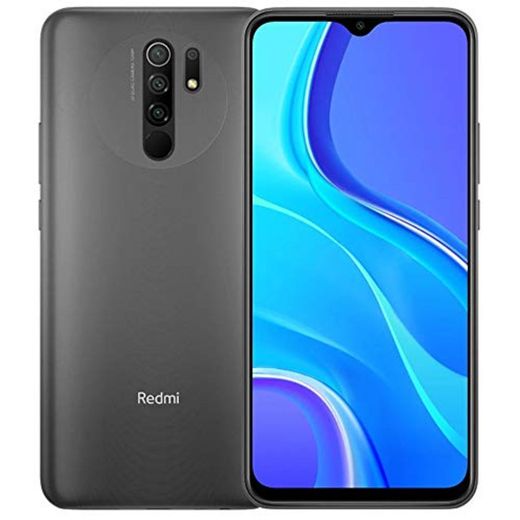 Redmi 9 Samartphone - 4GB 64GB AI Quad CÁMARA 6.53" Full HD