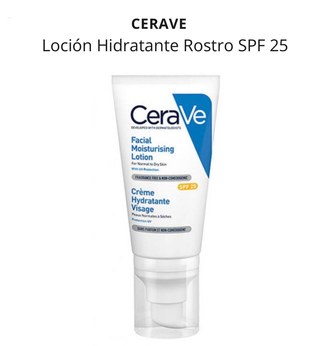 Fashion Loción Hidratante Rostro SPF 25 CeraVe