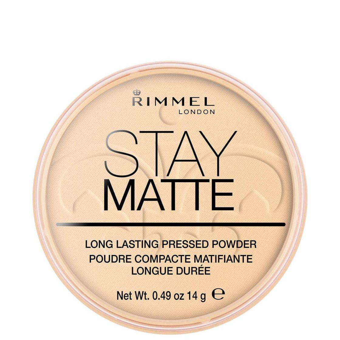 Moda Pó compacto Stay Matte da Rimmel - Transparente

