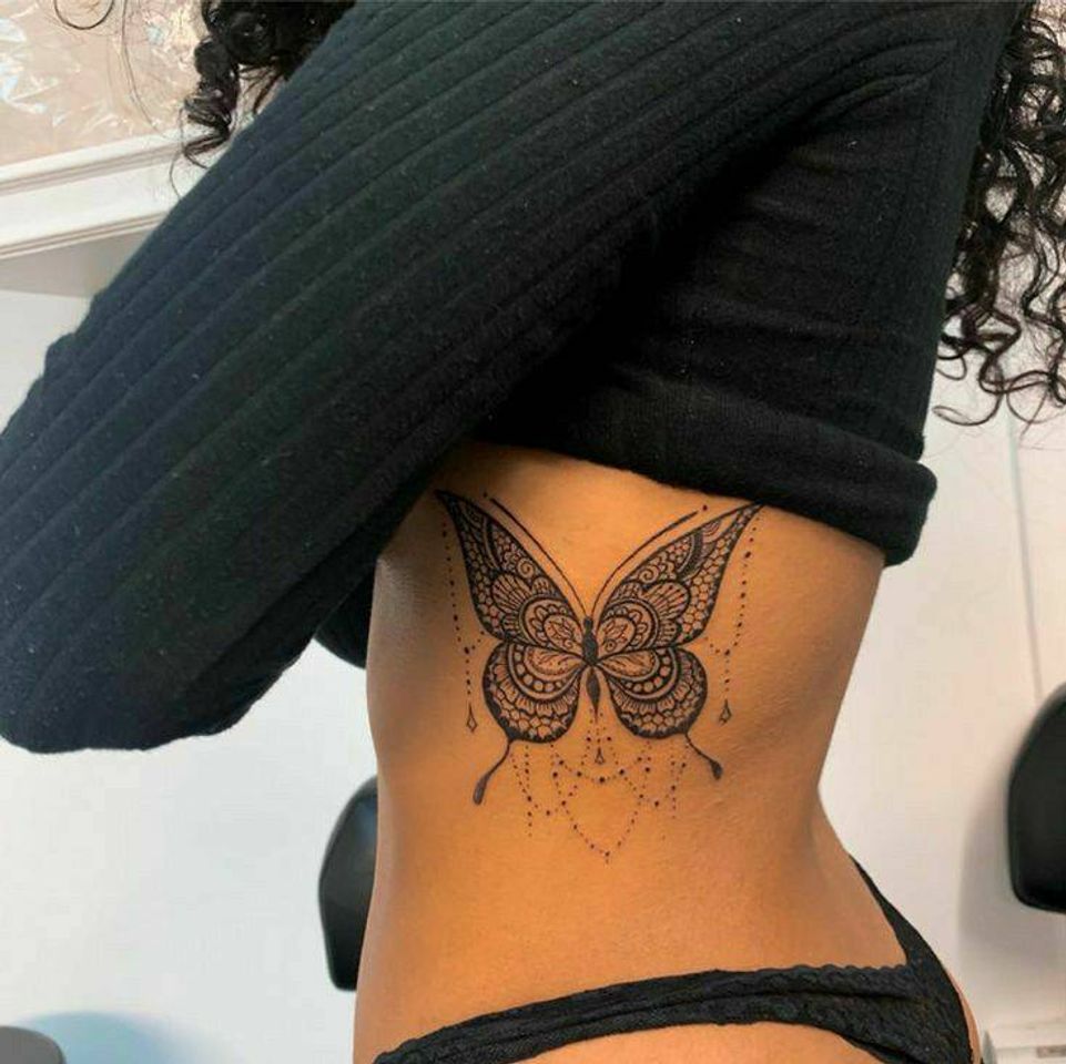 Fashion Tattoo borboleta 