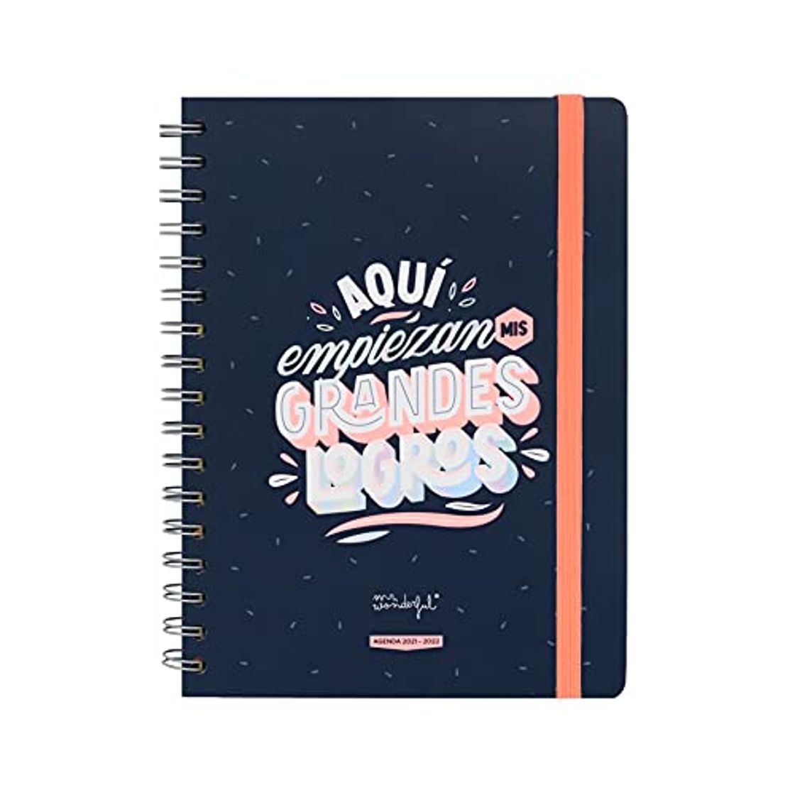 Social Mr. Wonderful Agenda clásica 2021-2022 Semana vista - Aquí empiezan mis grandes