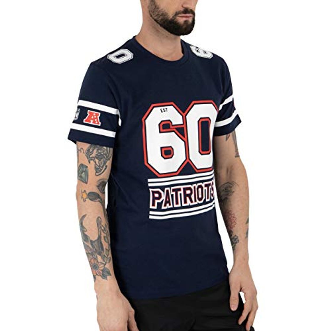 Fashion New Era NFL Team Established tee Neepat Osb Camiseta de Manga Corta