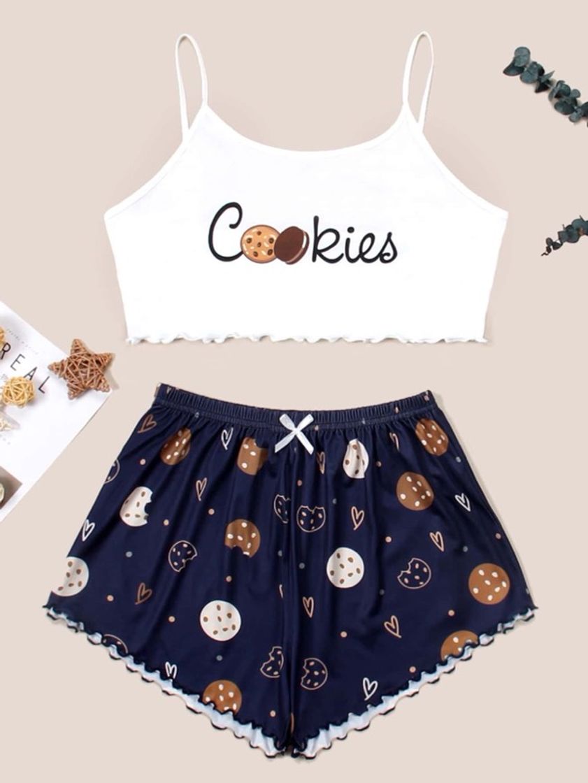 Moda Pijama cookies✨