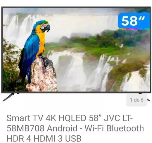 Smart TV 4K HQLED 58”  