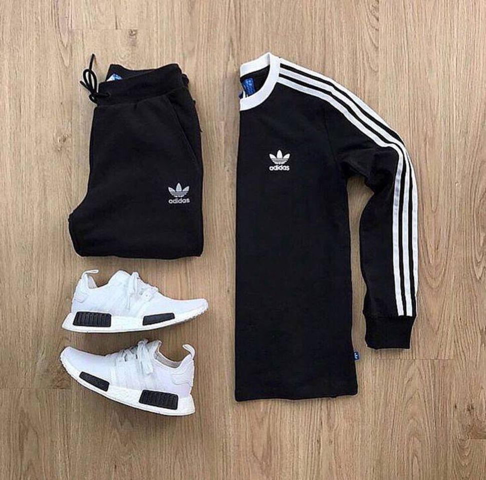 Moda Look Tumblr Masculino Adidas ✨✨