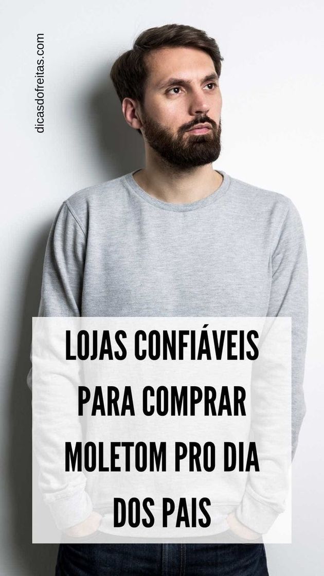 Moda Lojas confiáveis para comprar Moletom pro Dia dos Pais